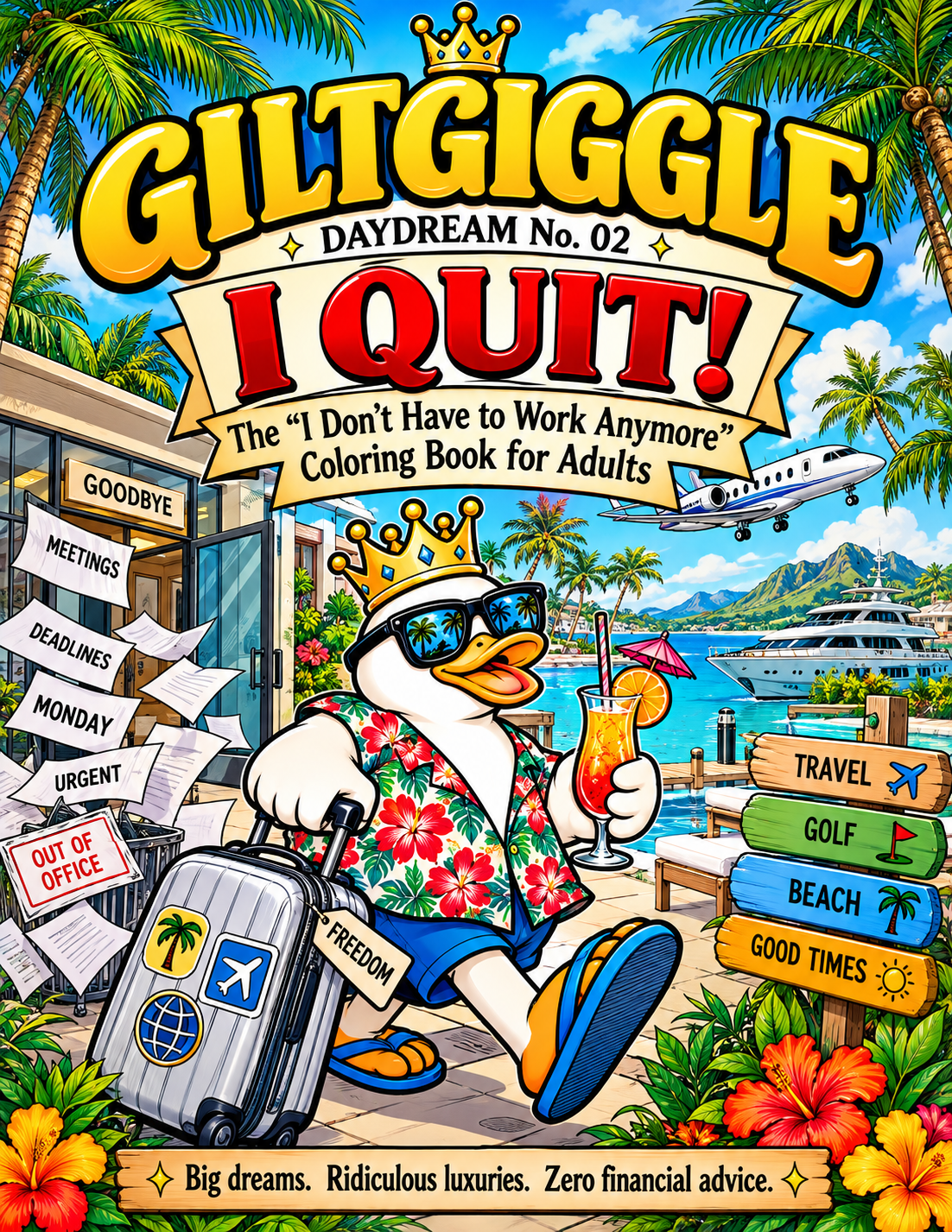 Giltgiggle Episode 2 coloring book cover