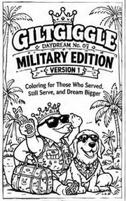 GiltGiggle Military Edition Daydream No. 03 sample coloring pages