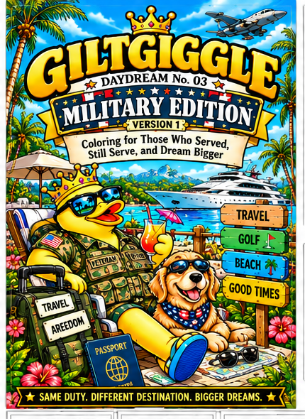 GiltGiggle Daydream No. 03 Military Edition Version 1 cover
